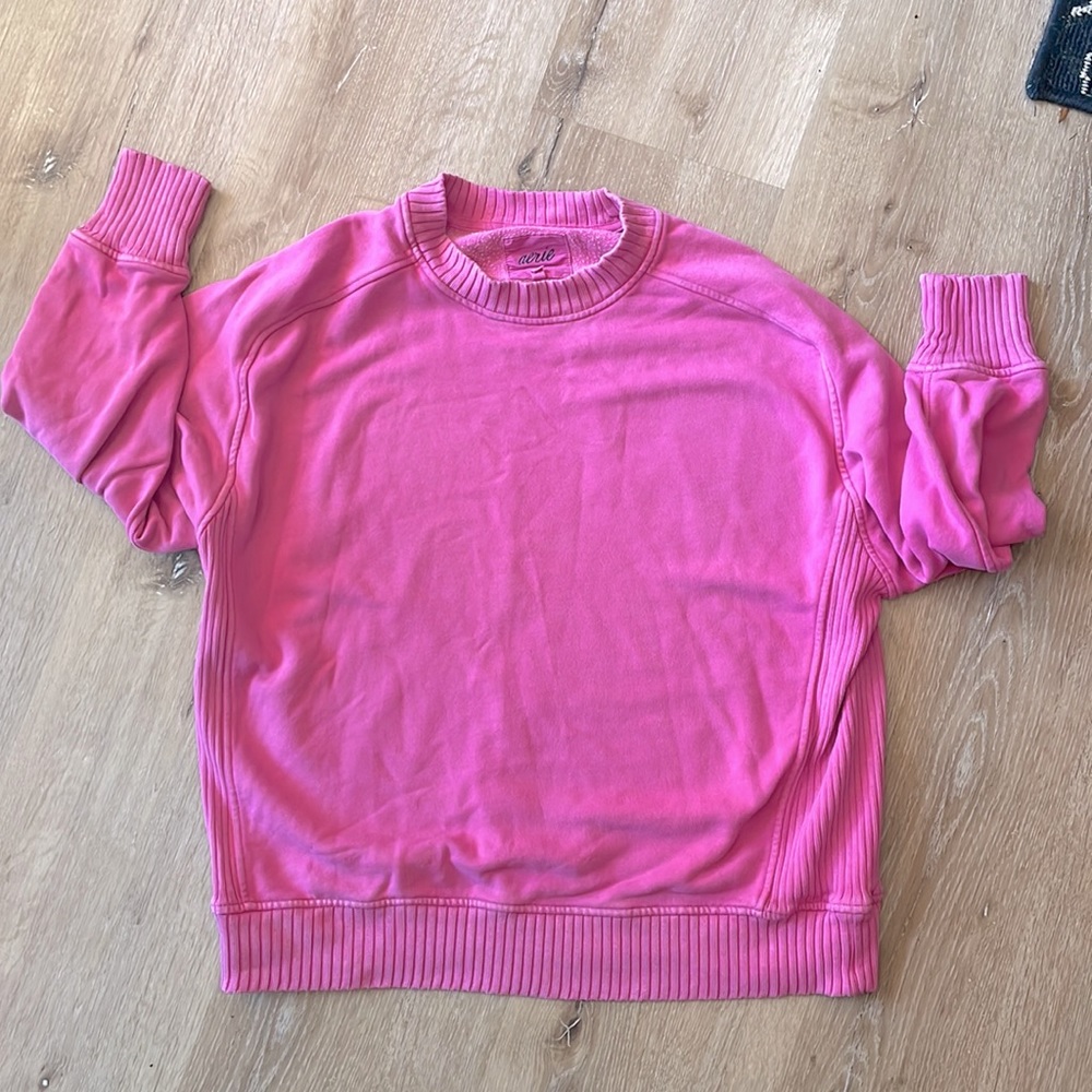 Barbie Pink Aerie Sweatshirt Size Small